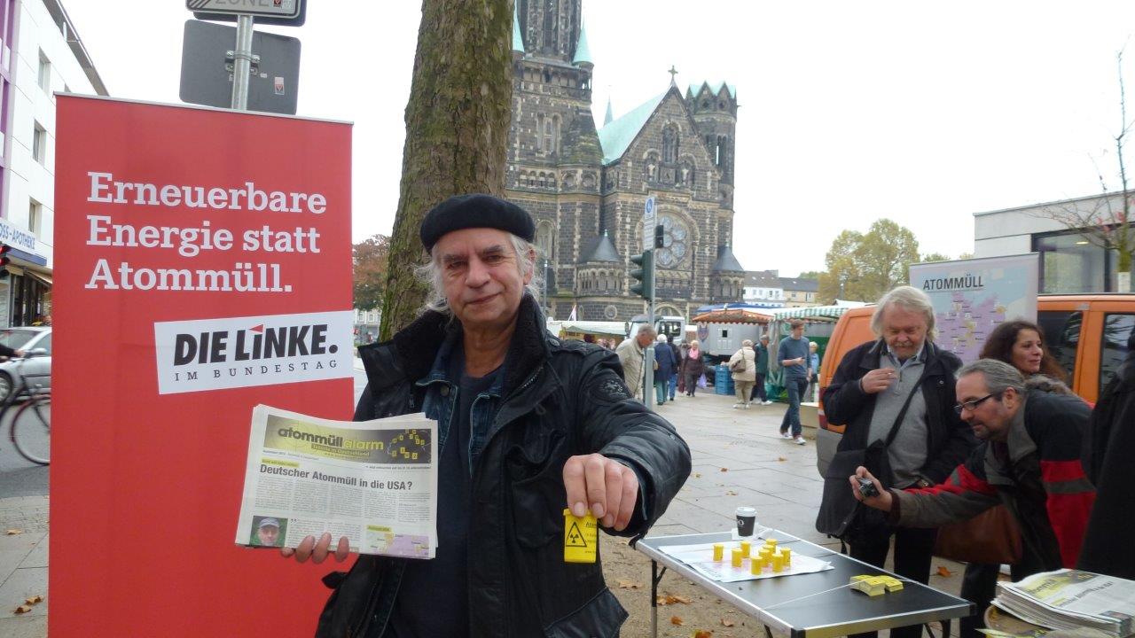 Tschernobyl – Fukushima – Atomausstieg: Zdebel in Mönchengladbach.