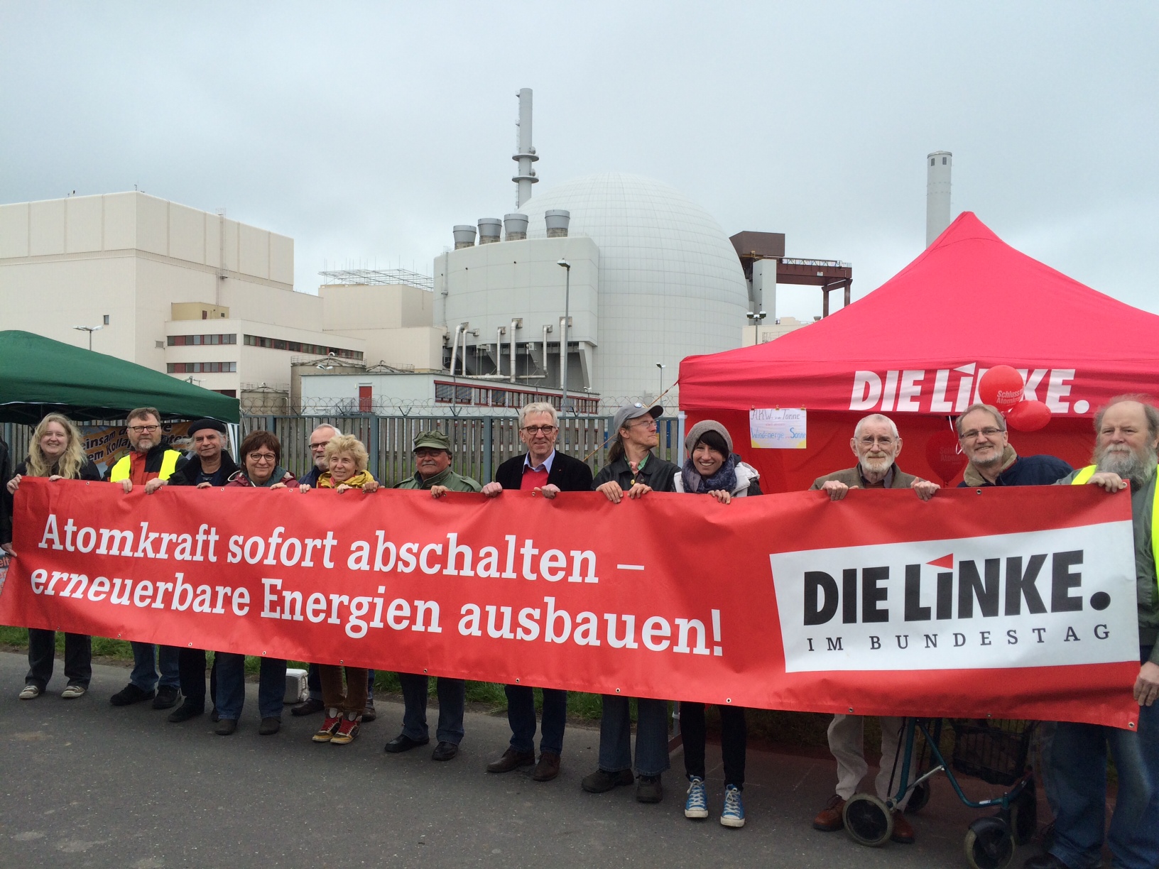 Tschernobyl-Aktionen: Brokdorf und andere Reaktoren müssen vom Netz.