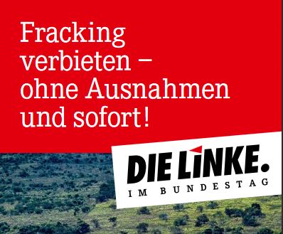 Finger weg vom Fracking – Infoflyer der Fraktion DIE LINKE