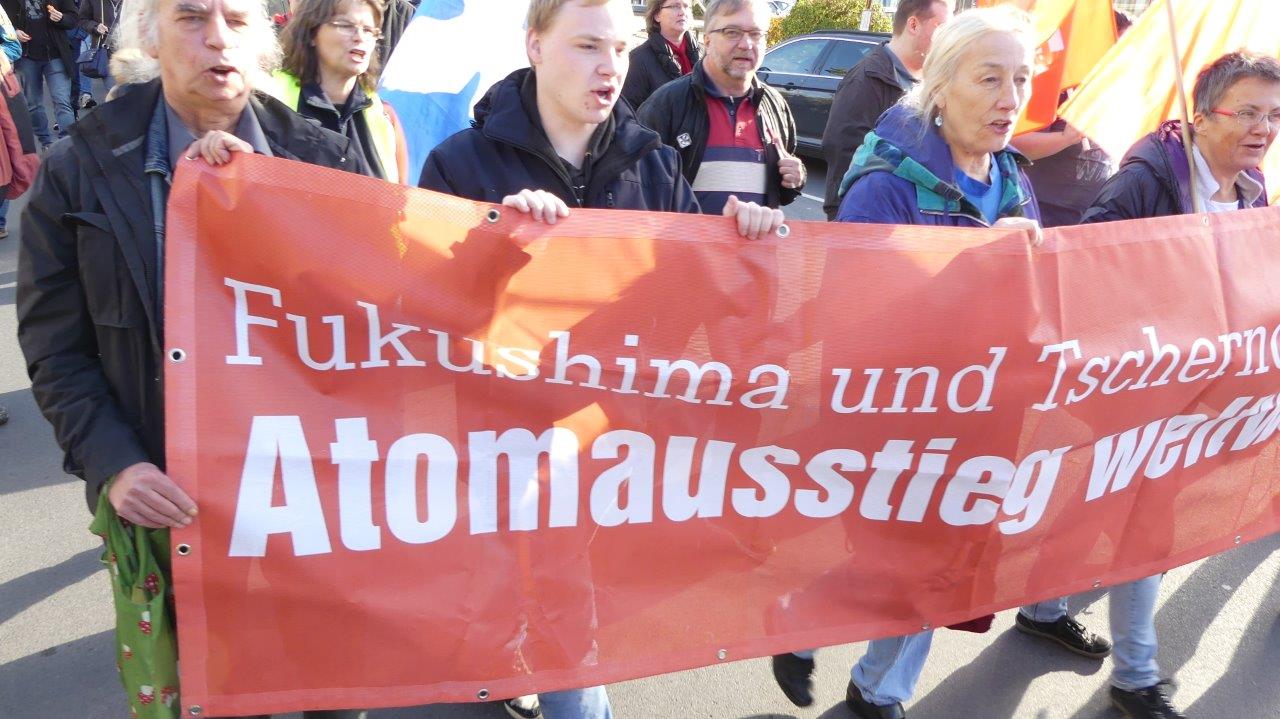 Lingen: 700 demonstrieren gegen Tihange und deutsche Uranfabriken