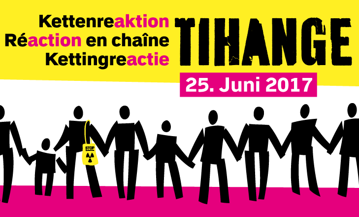 Ab in die Kette: Tihange, Gronau und Lingen stilllegen