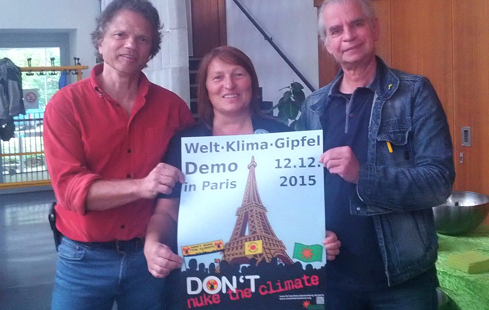 Kein Klima mit Atomenergie – Zdebel unterschreibt Don´t nuke the climate