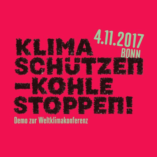 NRW-LINKE mobilisiert für Kohleausstieg zur COP23-Demo