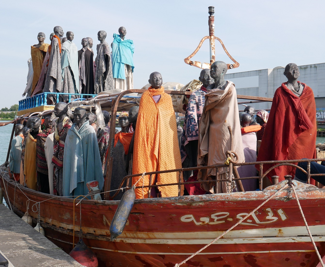 Flüchtlinge im Hafen Münster: „Mit Sicherheit gut ankommen“ – Diskussion und szenische Lesung „EIN MORGEN VOR LAMPEDUSA“