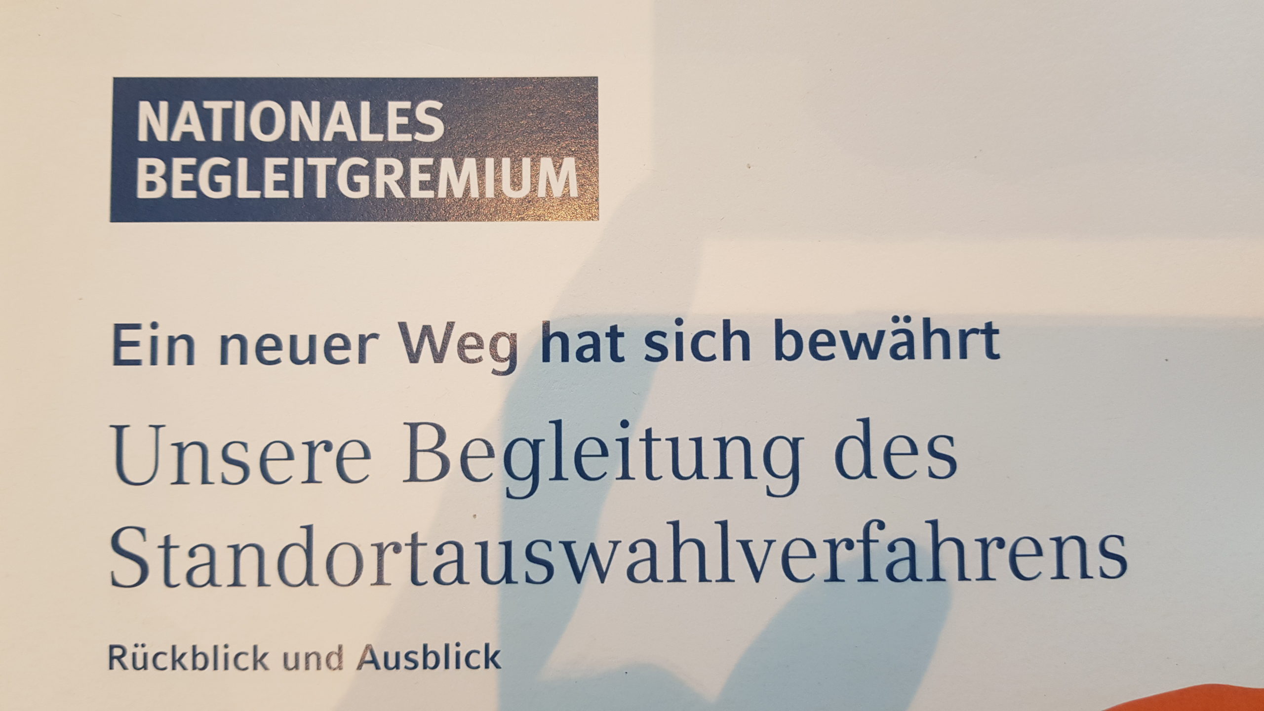 Atommülllager-Suche: Nationales Begleitgremium fordert Verschiebung