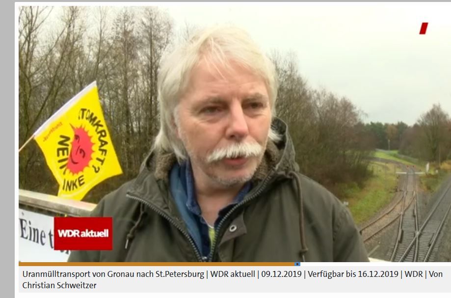 Uran-Müll-Proteste nicht nur bei URENCO in Gronau
