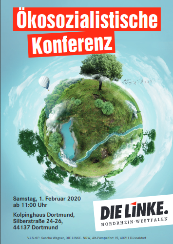 1. Februar 2020: MdB Zdebel bei der Ökosozialistischen Konferenz in NRW